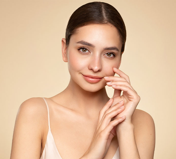 a person posing for the camera