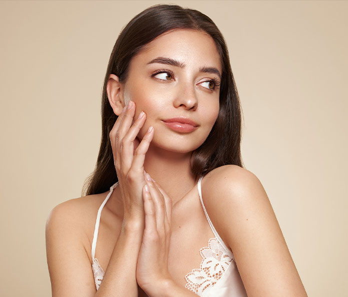 a woman posing for the camera